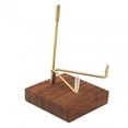 thumbnail image 2 of Adjustable Metal Arms Display Stand, Sphere Display Holder Easel Home Decoration 6cmx6cm, 2 of 8