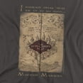thumbnail image 2 of Harry Potter Marauders Map Words Women's T Shirt, Charcoal, Large, 2 of 6