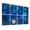 Color 2, variant on Futuristic 8 Pack Art Acoustic Panels Sound Absorbing Abstract Blue Hexagonal Mixed Shades Decorative Soundproof Wall Panels Self Adhesive for Nursery Game Room Boys Bedroom 48"x32"