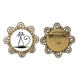 thumbnail image 1 of Curly Tail Cat Smile sentarse linea Broche de flores, regalo de joyería para mujeres y niñas Unbranded M, 1 of 3