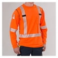 thumbnail image 3 of Big Bill RT55HVK5 High Visibility Long-Sleeve Athletic Performance T-shirt-Orange-Regular-L, 3 of 3