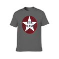 thumbnail image 4 of Punk Rock Star Graphic Tee, Vintage Music Inspired T-Shirt, Retro Band Logo Apparel Dark Gray-style 2XL, 4 of 7