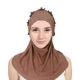 thumbnail image 2 of EnJoCho Stretch Turbans Hat for Ladies Easy Wear Soft Hijab For Women Instant Hijab Scarf Turbans Prayer Scarf Abayas Dress Clothes, 2 of 9