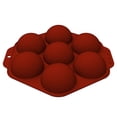 thumbnail image 3 of Yuarrent Molde de silicona para hornear gelatina y Chocolate, bandeja para cubitos de hielo, molde para galletas y dulces Herramientas y accesorios para hornear Rojo, 3 of 6