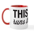 thumbnail image 2 of CafePress - This Girl Runs The Joint Mug - 11 oz Ceramic Mug - Novelty Coffee Tea Cup, 2 of 6