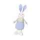 thumbnail image 5 of Conejo de Pascua de peluche, muñeco de pie, figura coleccionable en miniatura Azul, 5 of 9
