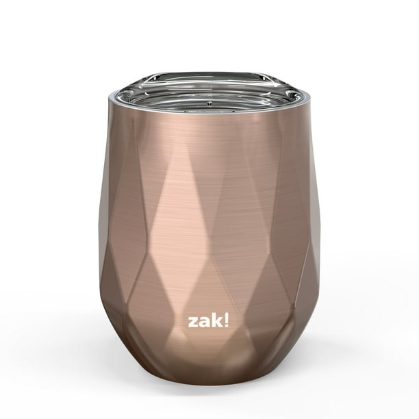 Zak Stainless Steel 9 11 12 13 16 19 oz. Wine Tumbler Fractal Vacuum