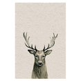 thumbnail image 2 of Marmont Hill Staring Buck II Painting Print on Wrapped Canvas, 2 of 3