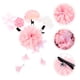 thumbnail image 4 of juego de pinzas para el cabello con flores para niños, hermosas horquillas florales para el cabello, accesorio para el cabello, 4 of 5