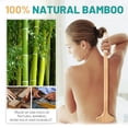 thumbnail image 2 of Cepillo corporal Back Scratcher NURENDER Bamboo sobredimensionado de 55 cm, 2 of 7