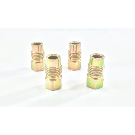 The Stop Shop 5/16" Fuel Line Tube Nut (14mm x 1.5) (Pack of 4)
