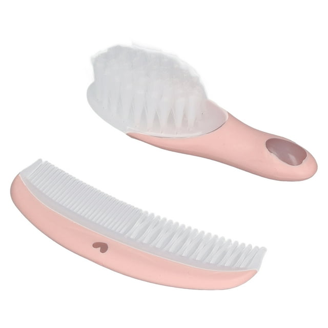 Juego de cepillo y peine para bebés BuyWeek Rosa