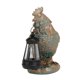 thumbnail image 4 of Estatua decorativa de gallina para exteriores, farol solar, figura de resina, escultura de jardín para Bronce, 4 of 9