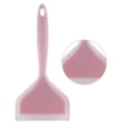 thumbnail image 3 of Spatula Silicone Nylon Spatula Heat-resistant Spatula Kitchen Scraper for Kitchen Baking Cooking, Translucent Pink, 3 of 6