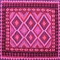 thumbnail image 1 of Ahgly Company Indoor Square Oriental Pink Traditional Area Rugs, 4' Square, 1 of 4