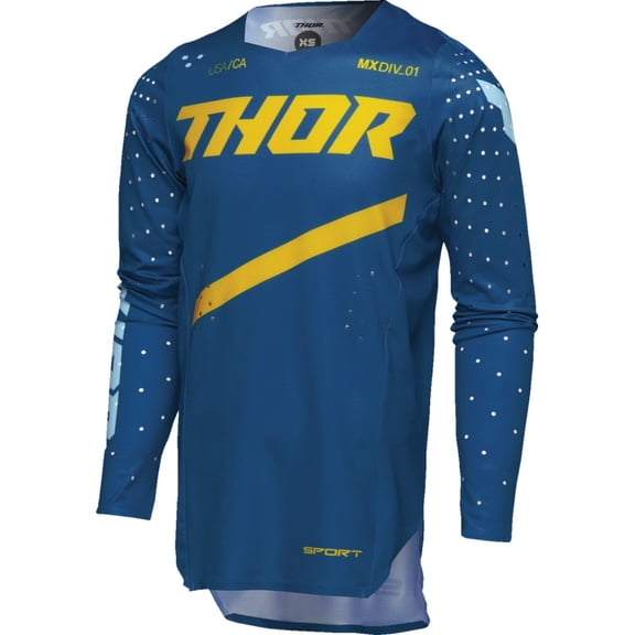 Thor Brave Youth Jersey (X-Large, Blue)
