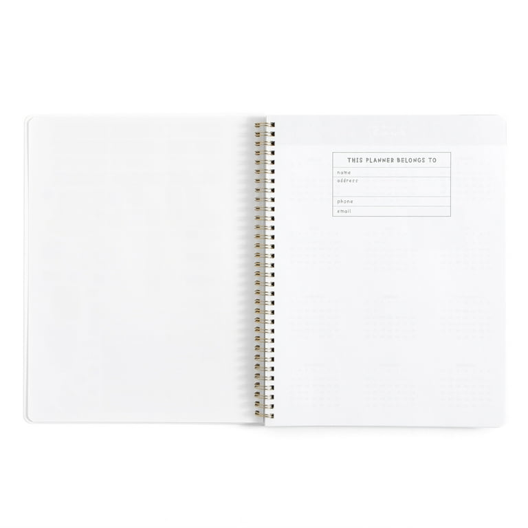 Castle & Co. Happy Days Weekly/Monthly Academic Spiral Planner