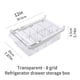 thumbnail image 4 of Organizador de cajones para refrigerador, organizador extraíble para refrigerador, contenedor, cajón para frigorífico, 4 of 8