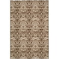 thumbnail image 3 of SAFAVIEH Metropolis Kevin Animal Print Area Rug, Cream/Brown, 4'7" x 6'6", 3 of 3