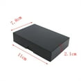 thumbnail image 3 of Minimalist Genuine Leather Money Clip Wallet Slim Front Pocket Wallet Credit Card Holder with ID Window, 3 of 11
