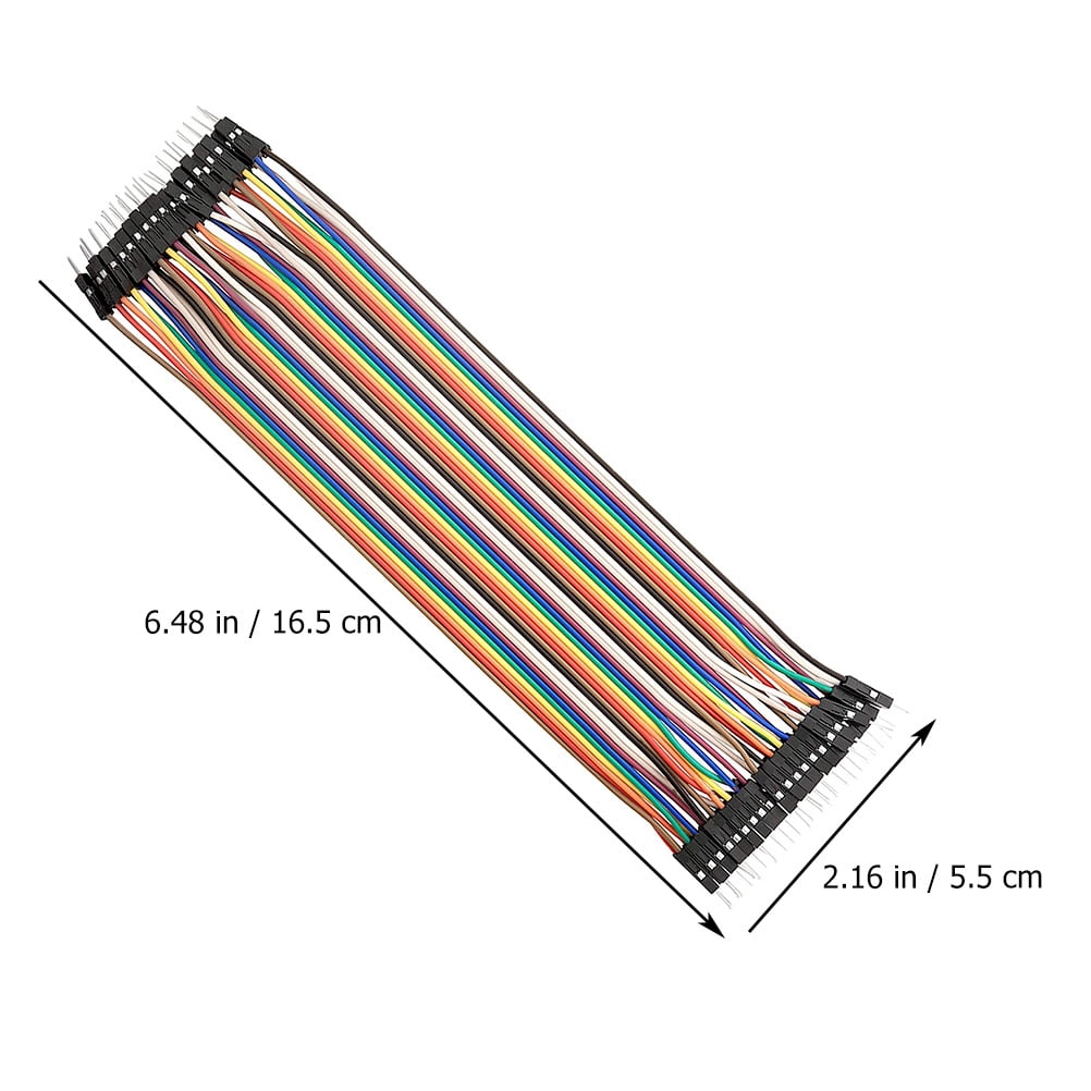 Soimiss Breadboard Power Supply Module Breadboard Jumper Wire Kit Multi Electron Portable 5Pack