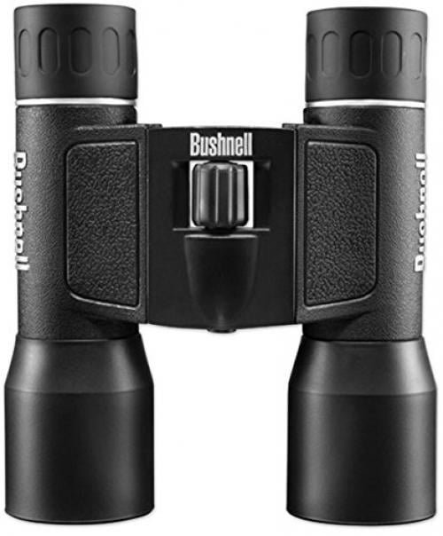 Bushnell Powerview 10x25mm Compact Folding Roof Prism Binocular (Black)