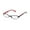 White, variant on NEW THALIA PALMA WOMENS/LADIES DESIGNER FULL-RIM BURGUNDY / CORAL FABULOUS DESIGNER CONTEMPORARY FRAME DEMO LENSES 46-15-125 FLEXIBLE HINGES EYEGLASSES/GLASSES
