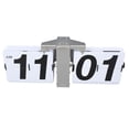 thumbnail image 1 of Flip Clock§digital Flip Desk Clock§retro Flip Down Clock§automatic Page Turning Clock§battery Powered Flip Clock§desktop Mechanical Clock Flip Clock PVC Stainless Steel, 1 of 8