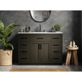 thumbnail image 2 of Elegant Kitchen and Bath Alden 48 inch Single Bathroom Vanity in Mocha Brown, 2 of 10