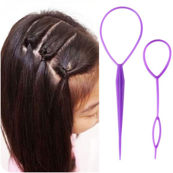 FOMIYES 20 Pairs Braiding Hair Supplies Assorted Colors Hair Styling Accessories for Party and Everyday Use