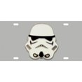 thumbnail image 1 of Storm Trooper 3D Stainless Steel License Plate, 1 of 1