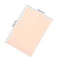 thumbnail image 2 of TEHAUX Practical Assorted Color Binder Refill Paper Pages for Notebooks and Planners, 2 of 6