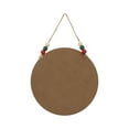 thumbnail image 6 of Parisloft Merry and Bright Christmas Vintage Wood Wall Decor, Multicolor, 7.9" Dia., 6 of 7