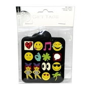 Emoji Gift Wrap Tags, 4 Count