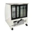 thumbnail image 6 of 36 in. Stainless Steel Small Curved Glass Deli Case 12 Cu.Ft. Meat or Seafood Display Showcase Refrigerator, 6 of 11