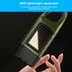 thumbnail image 5 of LED de linterna solar de manivela manual | Lámpara de ABS recargable portátil | Energía solar y manual | Diseño de llavero, ligero, verde/amarillo | Acampada al aire libre, senderismo, uso de, 5 of 9