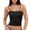 Black, variant on Breezora Women's Y2K Spaghetti Strap Camisole Sleeveless Basic Layering Tank L Size Black