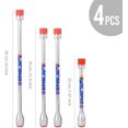 thumbnail image 3 of 4 PCS Airless Paint Sprayer Extension Pole, 3 Size Airless Sprayer Paint Extension Pole Wand with Red Guard 8 Inches, 2 PCS x 12 Inches, 15 Inches, 3 of 7