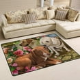 thumbnail image 5 of Soft Rug Large Area Rugs, Hand Painted Dogs Comfortable Indoor Carpet, Baby Play&nbsp;Mat for Living Room Bedroom Nursery Decor Floor Mat 72 X 48 Inch Carpet Runner, 5 of 5