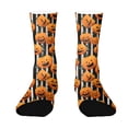 thumbnail image 3 of Halloween Socks Funny Novelty Halloween Pumpkin Socks Casual Athletic Crazy Crew Socks For Women Men Gifts Black, 3 of 7