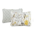 thumbnail image 5 of Lush Decor Adalia Floral Cotton Reversible Quilt, Full/Queen, Yellow/Gray, 3-Pc Set, 5 of 10