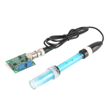 Eujgoov PH Module Probe Detection And Acquisition Monitoring Control PH  Value Detection Sensor Module Industrial Inspection Tool0-14PH