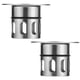 thumbnail image 1 of EeaseMX 2 piezas de colador de fregadero de cocina de acero inoxidable, tapón de fregadero, escurridor de fregadero, 1 of 7