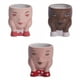 thumbnail image 1 of 3x Flower Pot Flower Pot Head Planter Mini Cola maceta interior, 1 of 8