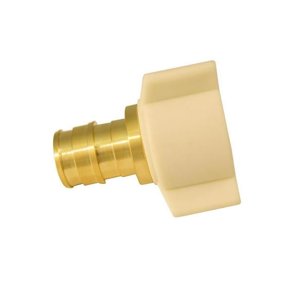 Apollo EPXFA12S ExpansionPEX Series Swivel Pipe Adapter, 1/2 in, Barb x FNPT, Brass, 200 psi Pressure