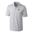 thumbnail image 2 of Men's Cutter & Buck Steel Baylor Bears Advantage Space Dye Tri-Blend Polo, 2 of 3
