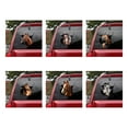 thumbnail image 3 of AOOOWER Animal Horse Sticker Car 3D Funny Simulation Applique for Truck Window Bathroom, 3 of 10