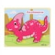 thumbnail image 1 of 1 rompecabezas de dinosaurio., 1 of 3