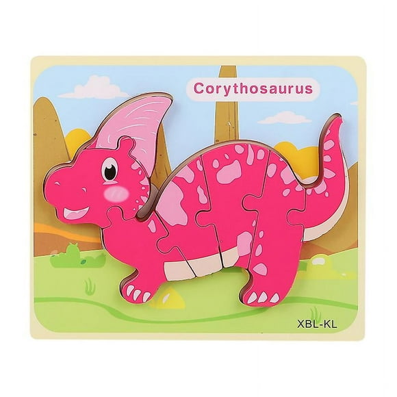 1 rompecabezas de dinosaurio.