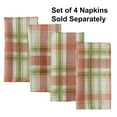 thumbnail image 2 of Newbridge Country Rustic Thanksgiving Spice and Green Plaid 60 x 120 inch Rectangle Fabric Tablecloth, 2 of 6